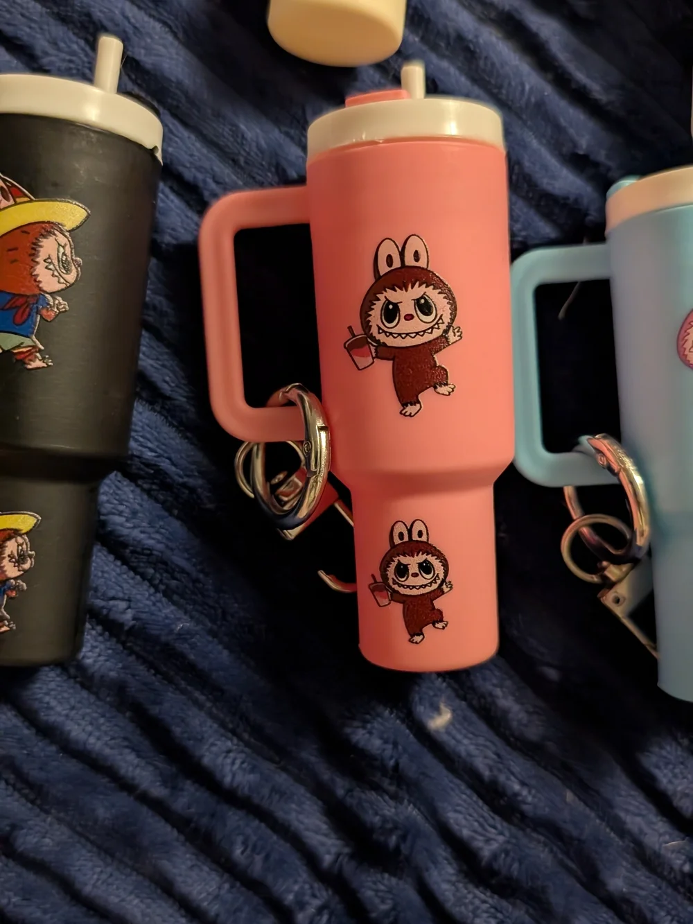 🦋 You Pick 1 Labubu Tumbler Keychain